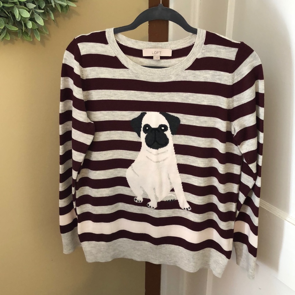 Loft PUG sweater
